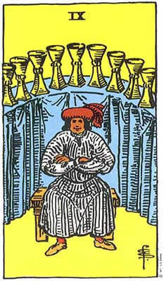 Nine of Cups Meaning - Tarot Card Meanings